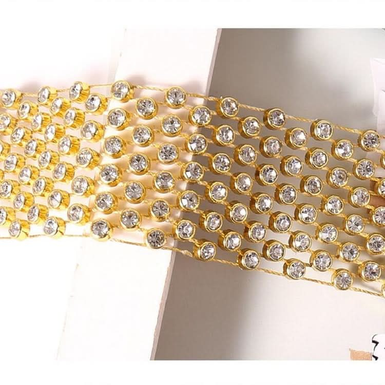 Women Sequined Rhinestone Bow Tie Dance Costume Accessories Reluova