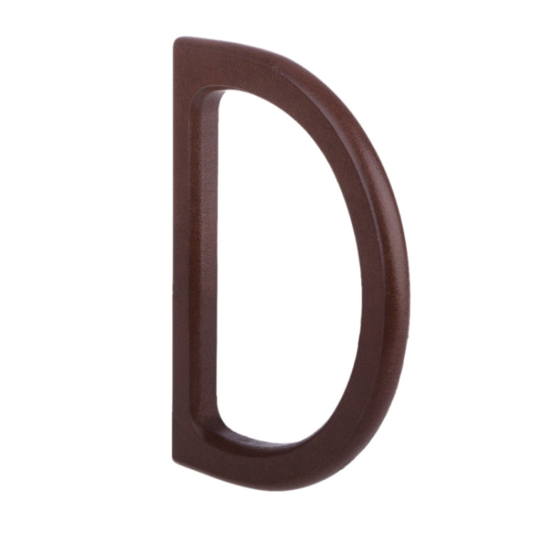 D-shaped Wooden Handle Handbag Accessories My Store