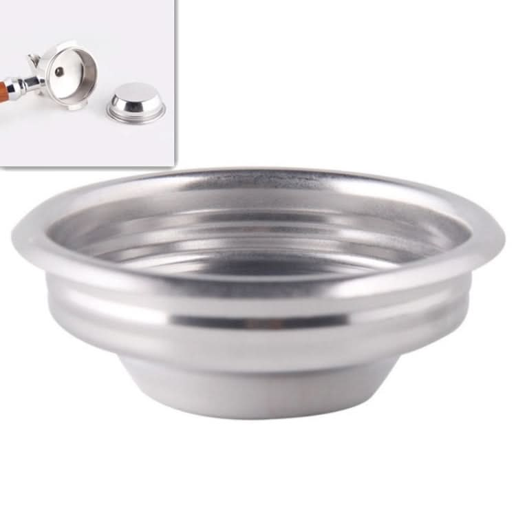 Semi-automatic Coffee Machine Stainless Steel Powder Bowl Brewing Head Filter Bottomless Handle Filter - Reluova