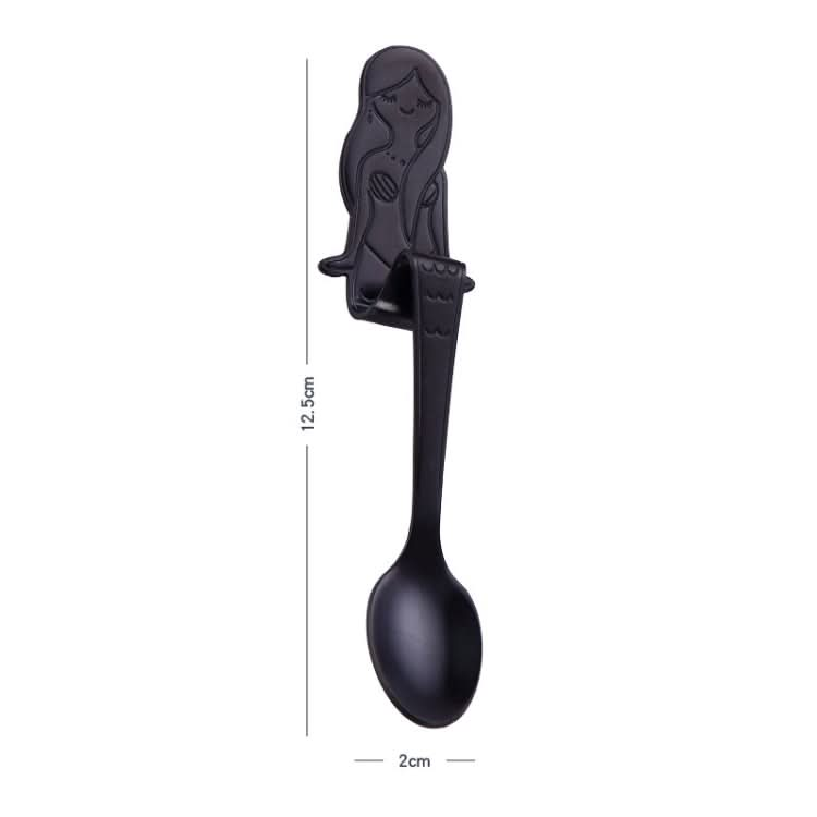 Creative Coffee Spoon Mermaid Shape Handle Spoons Flatware Drinking Tools - Reluova