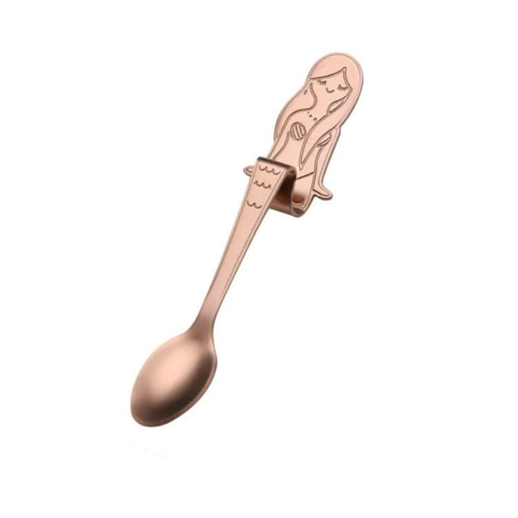 Creative Coffee Spoon Mermaid Shape Handle Spoons Flatware Drinking Tools - Reluova