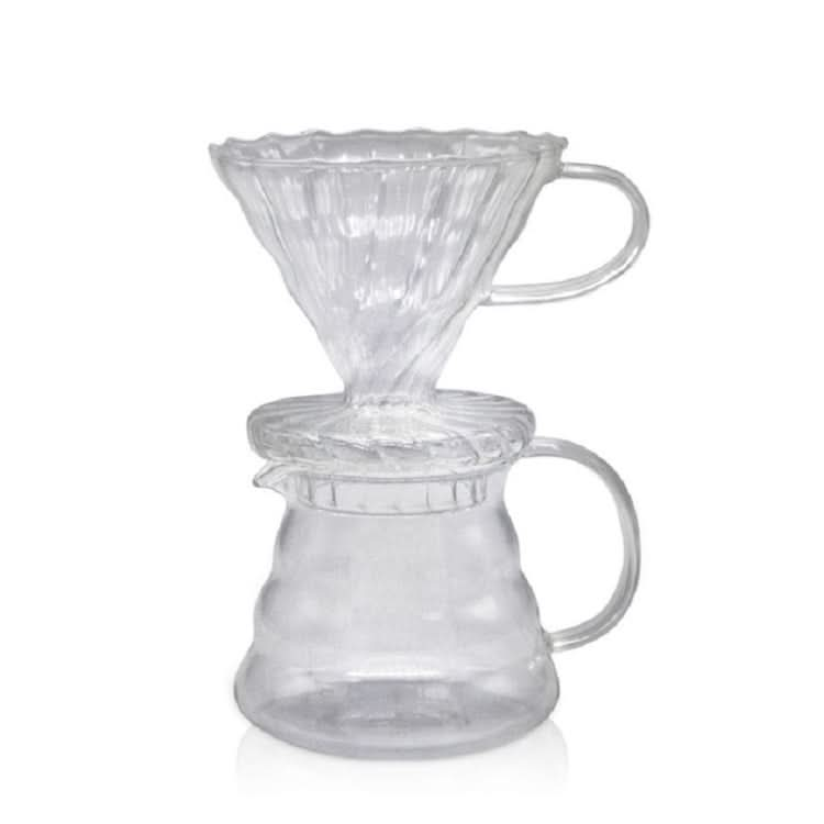 Heat-resistant Hand-made Coffee Glass Pot Cloud Coffee Sharing Pot - Reluova