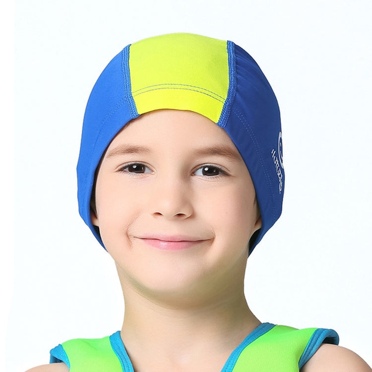 1101 Middle Age Children Deepen Summer Sun Protection Swimming Caps