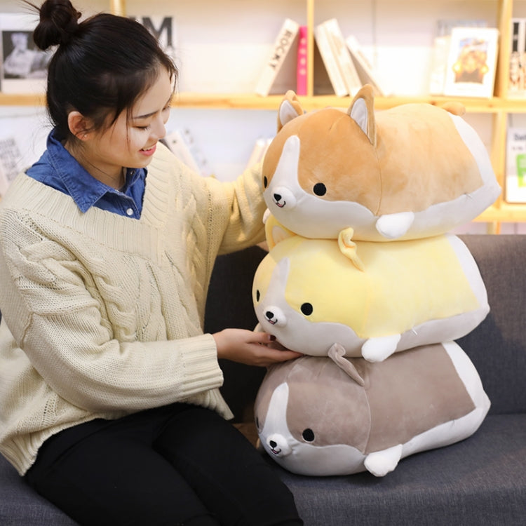 30-60cm Cute Corgi Dog Plush Toy Lovely Christmas Gift for Kids Stuffed Soft Animal Cartoon Pillow Valentine Present