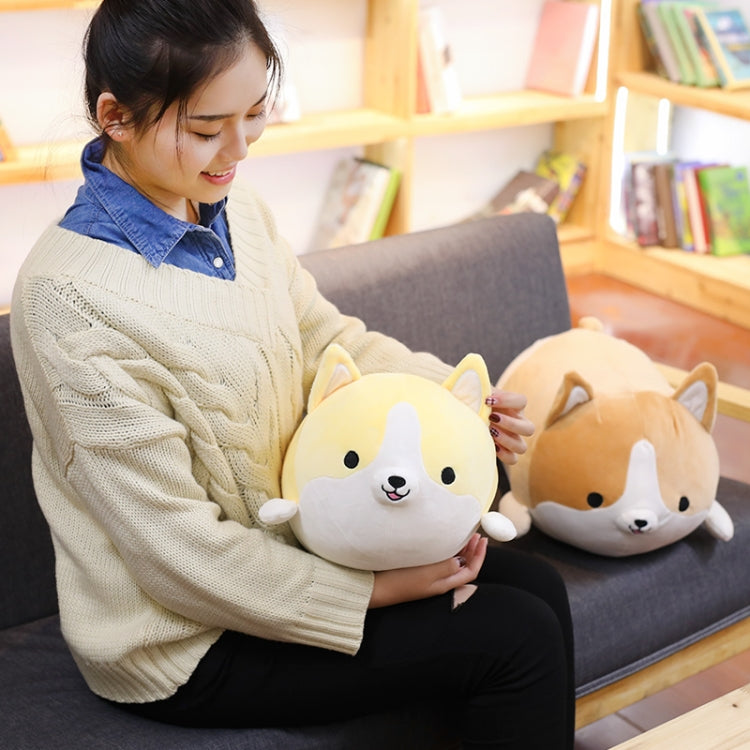 30-60cm Cute Corgi Dog Plush Toy Lovely Christmas Gift for Kids Stuffed Soft Animal Cartoon Pillow Valentine Present