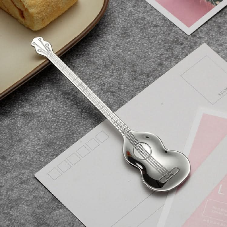 Stainless Steel Coffee Mixing Spoon Creative Musical Instrument Shape Spoon - Reluova