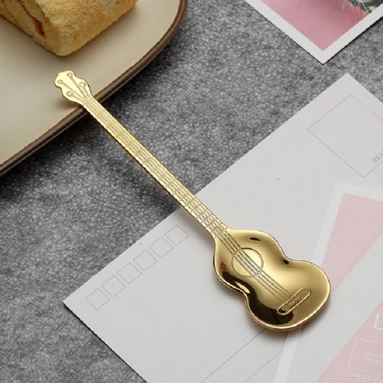 Stainless Steel Coffee Mixing Spoon Creative Musical Instrument Shape Spoon - Reluova