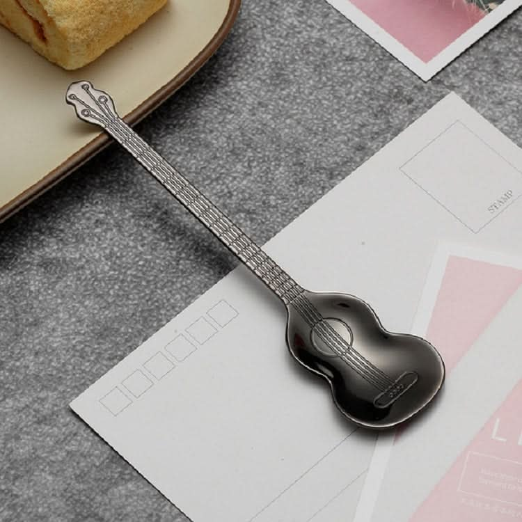 Stainless Steel Coffee Mixing Spoon Creative Musical Instrument Shape Spoon - Reluova