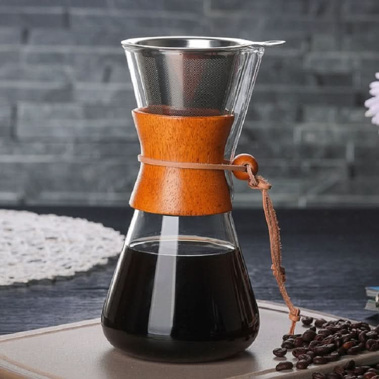 Heat Resistant Glass Coffee Pot Convenient Hand Made Pot - Reluova