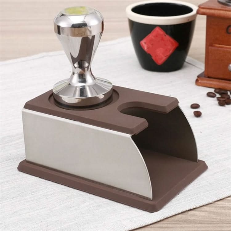 Stainless Steel Solid Wood Handle Integrated Coffee Powder - Reluova