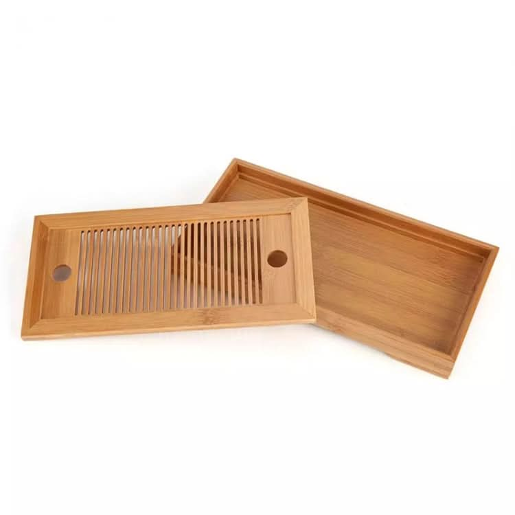 Bamboo Tea Trays Kung Fu Tea Accessories Tea Tray Table With Drain Rack Reluova