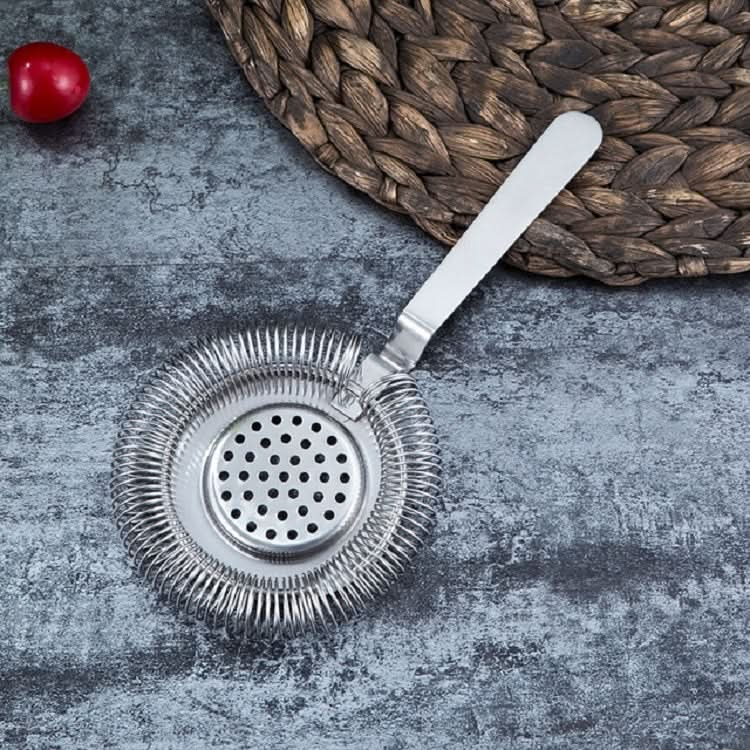 Stainless Steel Bartender Ice Filter Ice Trap Cocktail Strainer - Reluova