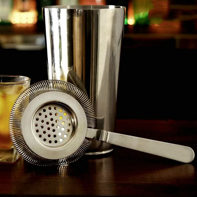 Stainless Steel Bartender Ice Filter Ice Trap Cocktail Strainer - Reluova