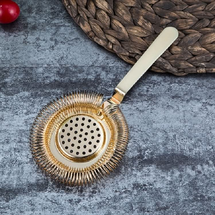 Stainless Steel Bartender Ice Filter Ice Trap Cocktail Strainer - Reluova