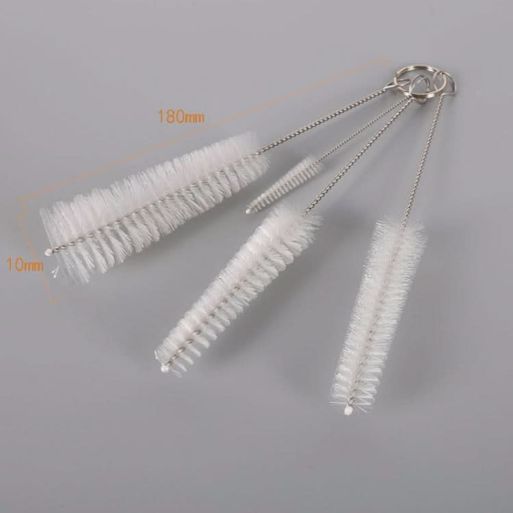 2 PCS Stainless Steel Wash Pipe Straw Brush Cleaner-Reluova