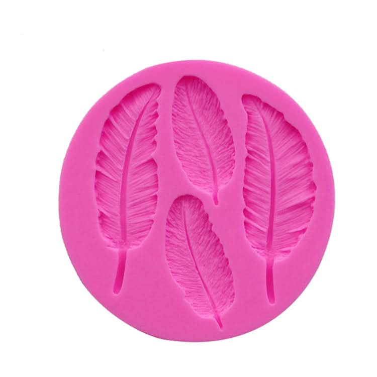 Feather Silicone Mold Fondant Cake Chocolate Decoration Mold - Reluova