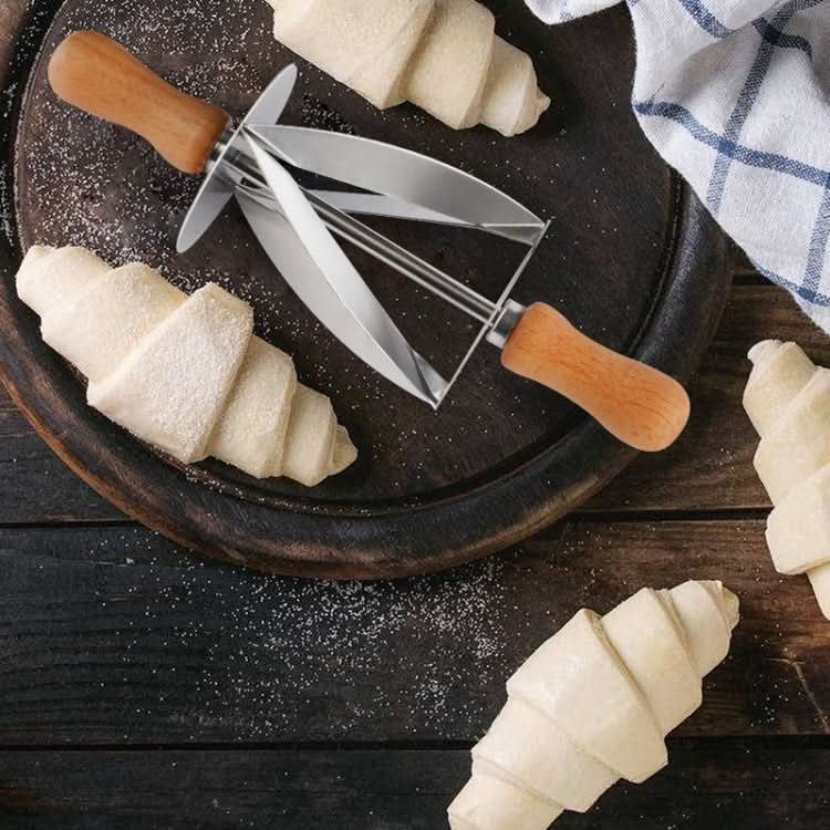 Croissant Tool Roller Stainless Steel Croissant Cutlery Croissant Knife - Reluova