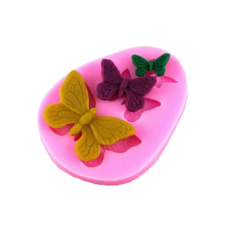 2 PCS Simulation Butterfly Fondant Silicone Mould Handmade Soap DIY Cake Decorating Chocolate Lace Baking Tools-Reluova