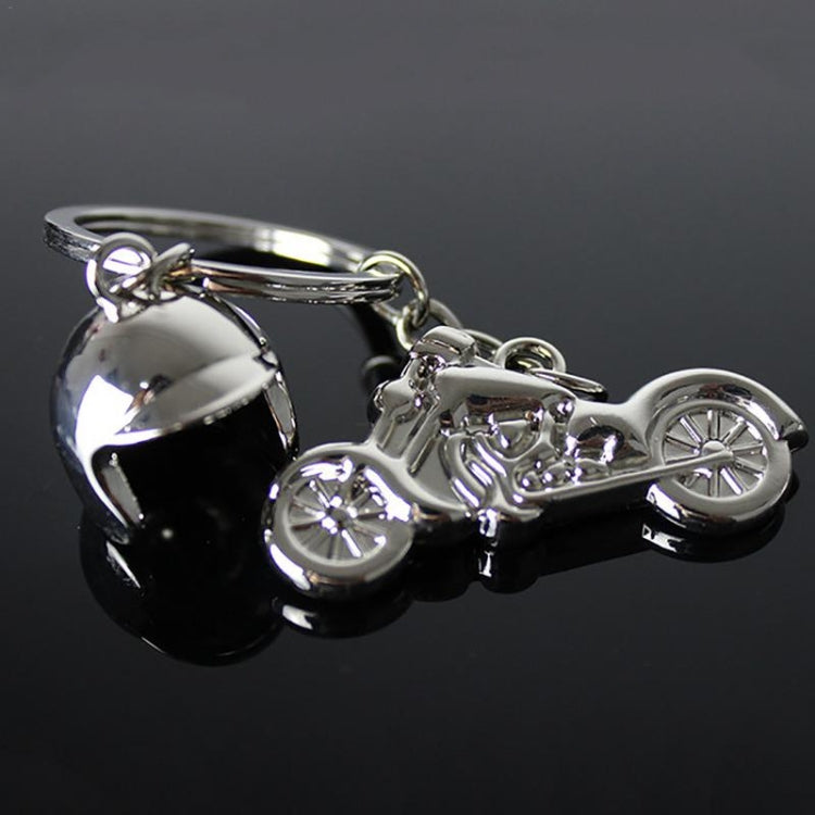 Classic 3D Simulation Model Of Motorcycle Motorcycle Helmet Charms Creation Alloy Key Chain Key Holder Car Key