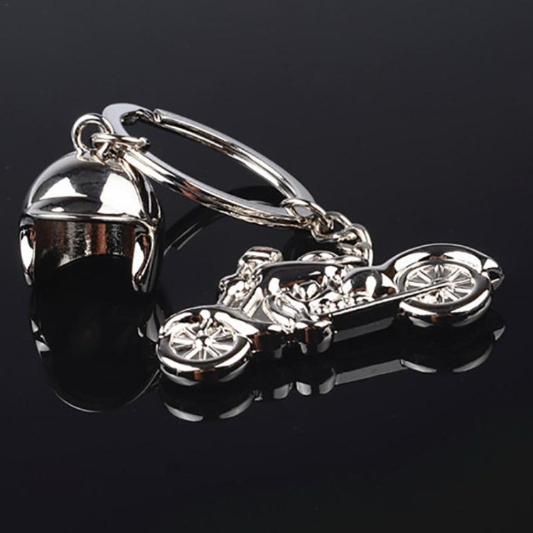 Classic 3D Simulation Model Of Motorcycle Motorcycle Helmet Charms Creation Alloy Key Chain Key Holder Car Key