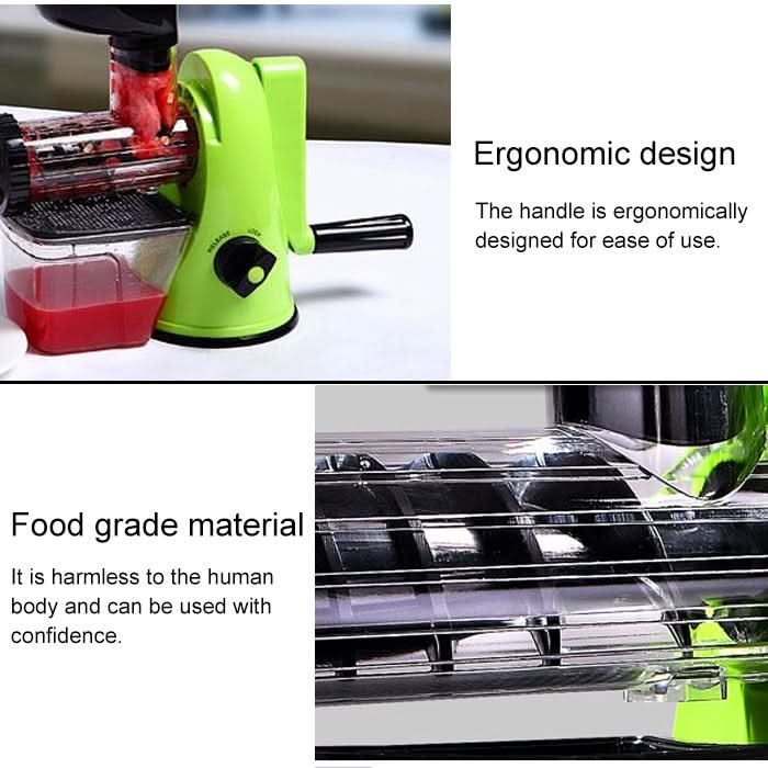 Multifunction Home Manual Juicer Apple Orange Wheatgrass Portable DIY Juicer Reluova