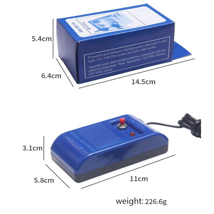 Watch Repair Tool Demagnetizer Mechanical Watch Degausser, CN Plug Reluova