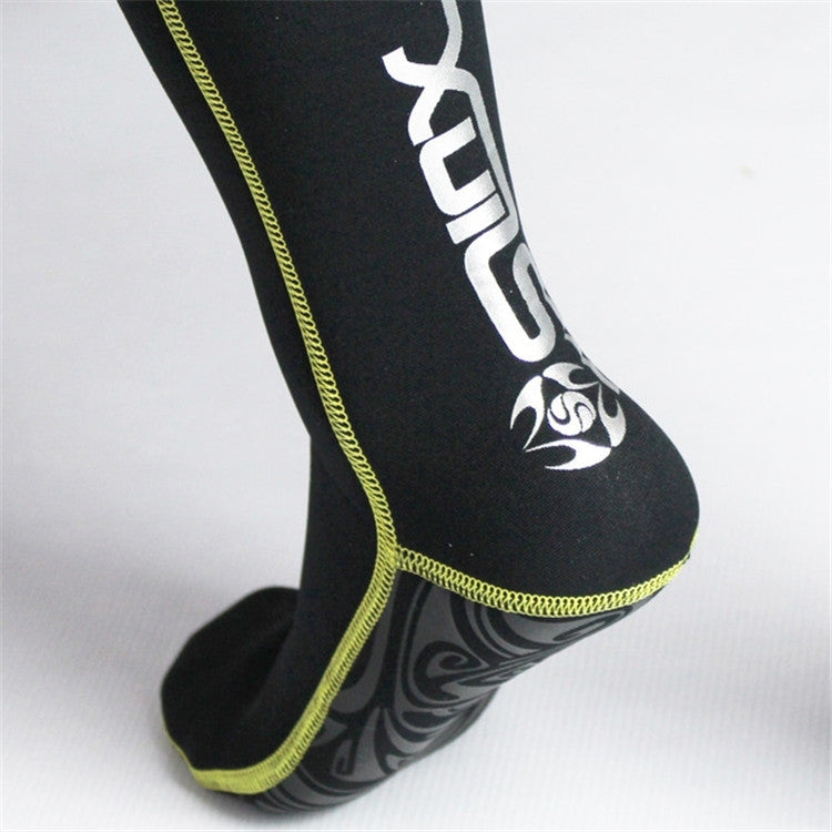 SLINX 1130 3mm Neoprene Cold Protection Diving Socks Super Elastic Non-slip Diving Fins Anti-wear Socks