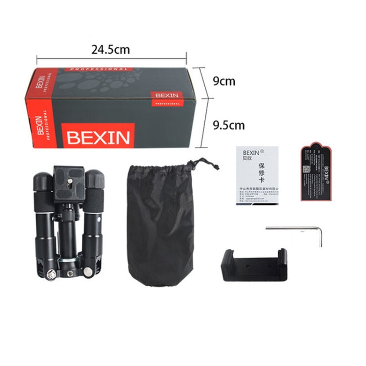 BEXIN Mate 10 Mobile Phone Camera Desktop Aluminum Alloy Tripod Mount Live Broadcast Selfie Stick Tripod