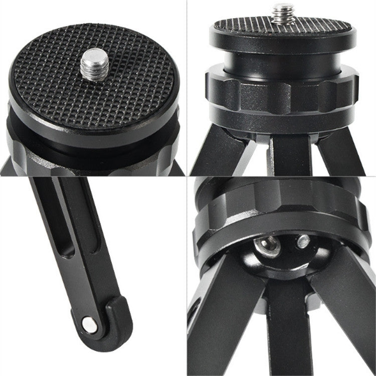 BEXIN Pocket Mini Metal Desktop Tripod Mount Live Broadcast Tripod