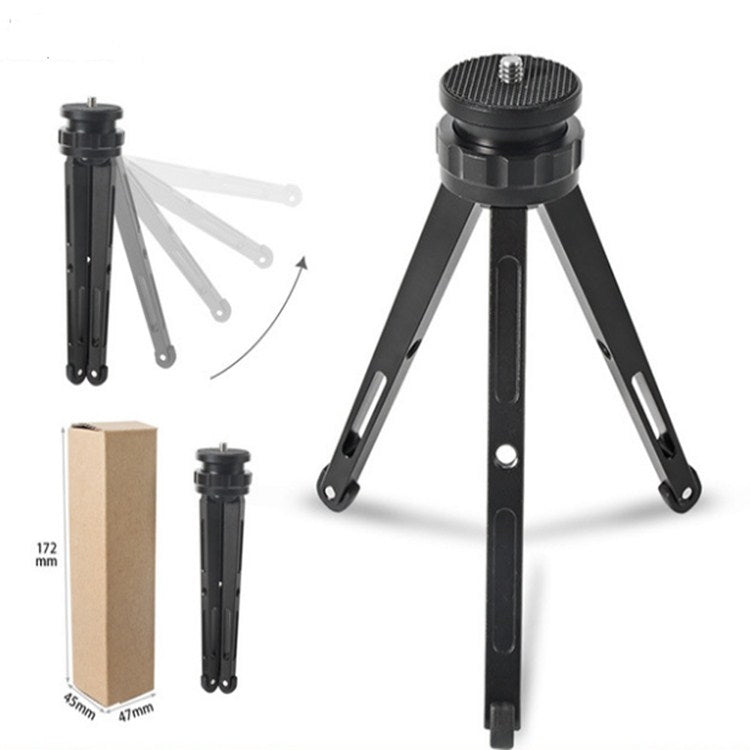 BEXIN Pocket Mini Metal Desktop Tripod Mount Live Broadcast Tripod