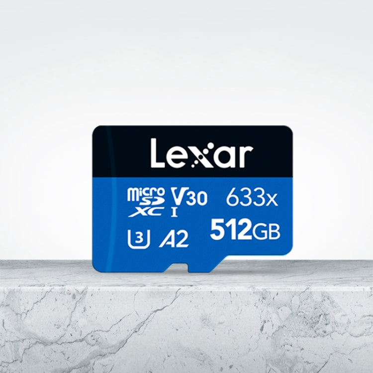 Lexar 633x 512GB High-speed Flash Memory Card Sports Camera Mobile Phone TF Car Driving Recorder Memory Card My Store