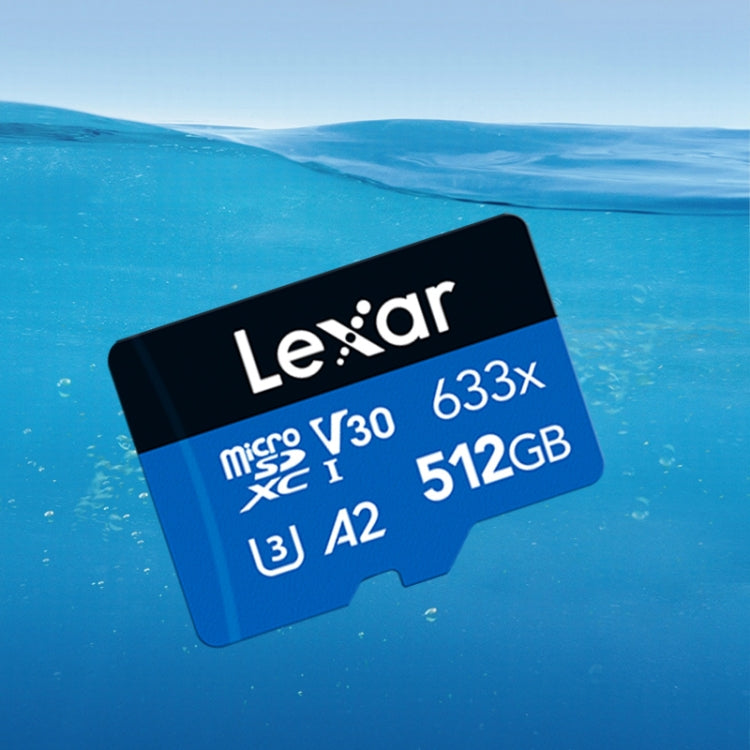 Lexar 633x 512GB High-speed Flash Memory Card Sports Camera Mobile Phone TF Car Driving Recorder Memory Card My Store