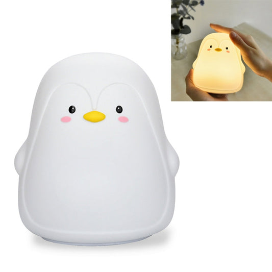 Penguin Silicone Pat Night Light Children Bedside Atmosphere Lamp My Store