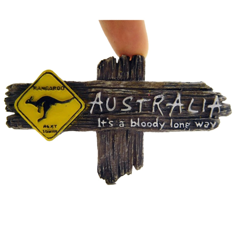 2 PCS Kangaroo Fridge Magnets Home Decoration Tourist Souvenirs-Reluova