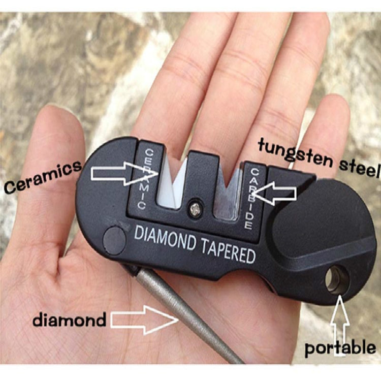 Outdoor Portable Multi-function Knife Sharpener EDC Tool