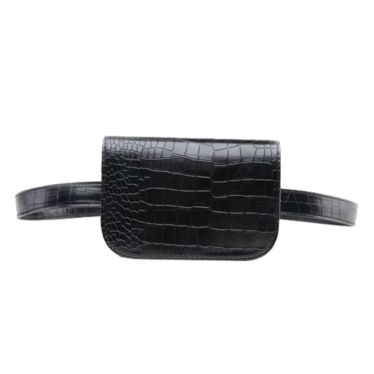 Vintage Women Alligator PU Leather Waist Pack Travel Belt Wallets Fanny Bags