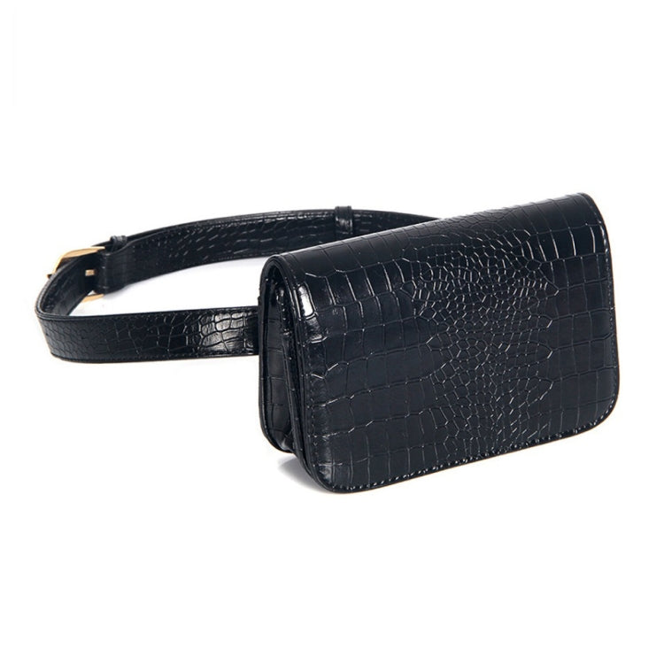 Vintage Women Alligator PU Leather Waist Pack Travel Belt Wallets Fanny Bags Reluova