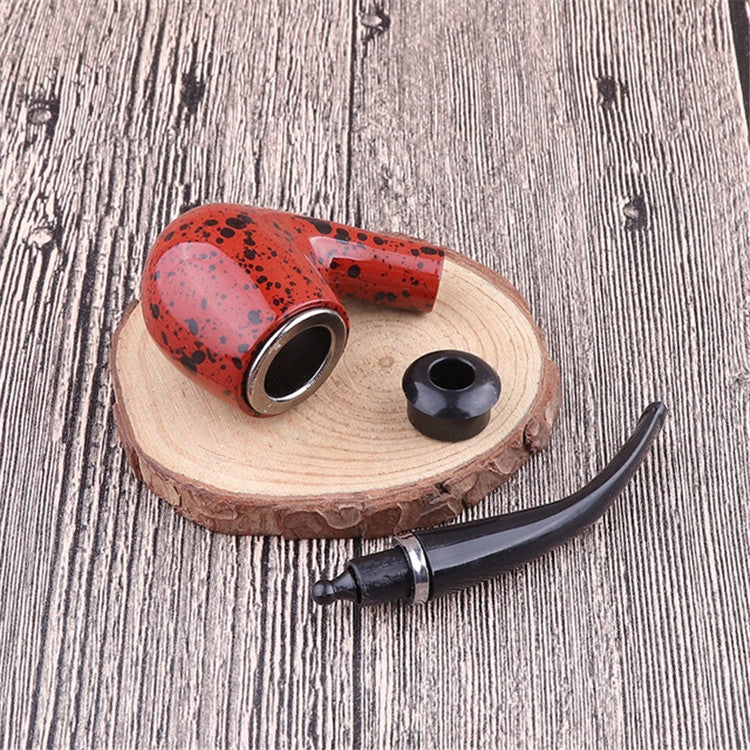 Dual-purpose Portable Resin Pipe Detachable Mini Men Filter Smoking Set Without Pipe Holder My Store