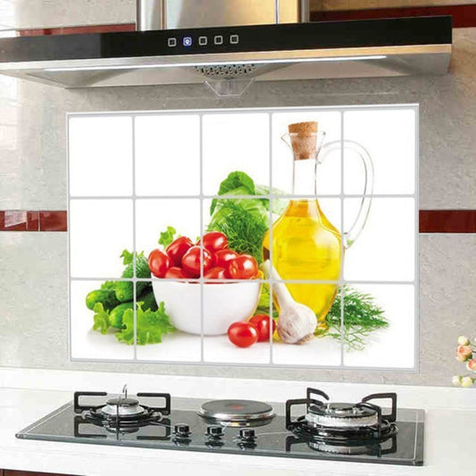 Vegetable Kitchen Stickers Oil-proof Stickers Antifouling Stickers Home Wall Stickers My Store