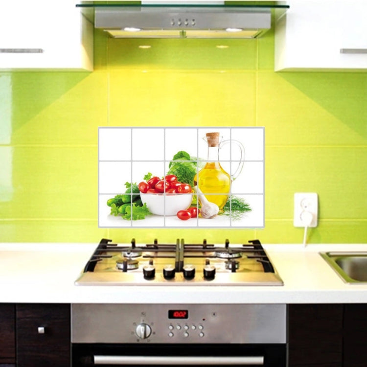 Vegetable Kitchen Stickers Oil-proof Stickers Antifouling Stickers Home Wall Stickers