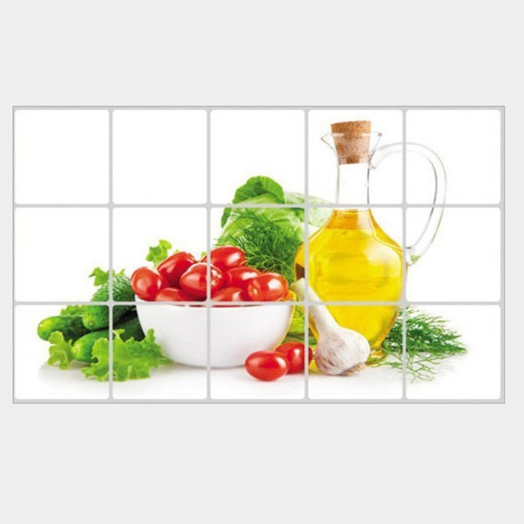 Vegetable Kitchen Stickers Oil-proof Stickers Antifouling Stickers Home Wall Stickers