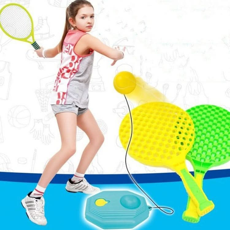 Tennis Practice Device Single Tennis Training Device Children Toys Reluova