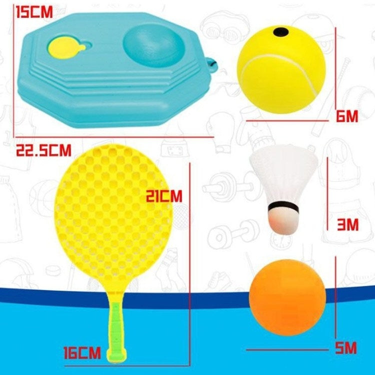 Tennis Practice Device Single Tennis Training Device Children Toys Reluova