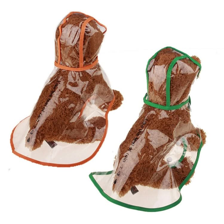 Waterproof Transparent Raincoat Clothing for Pet Dog - Reluova