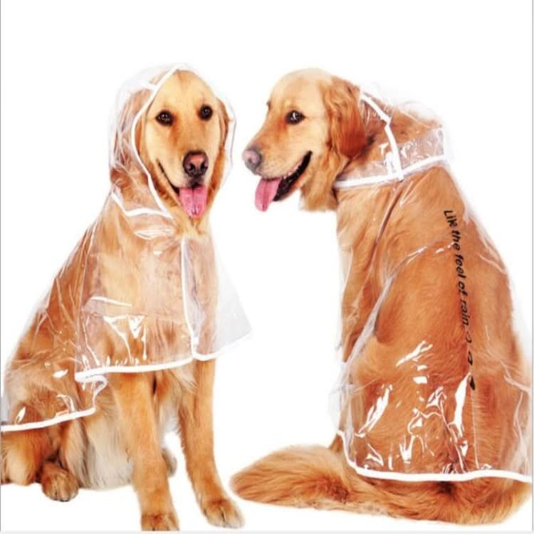 Waterproof Transparent Raincoat Clothing for Pet Dog - Reluova