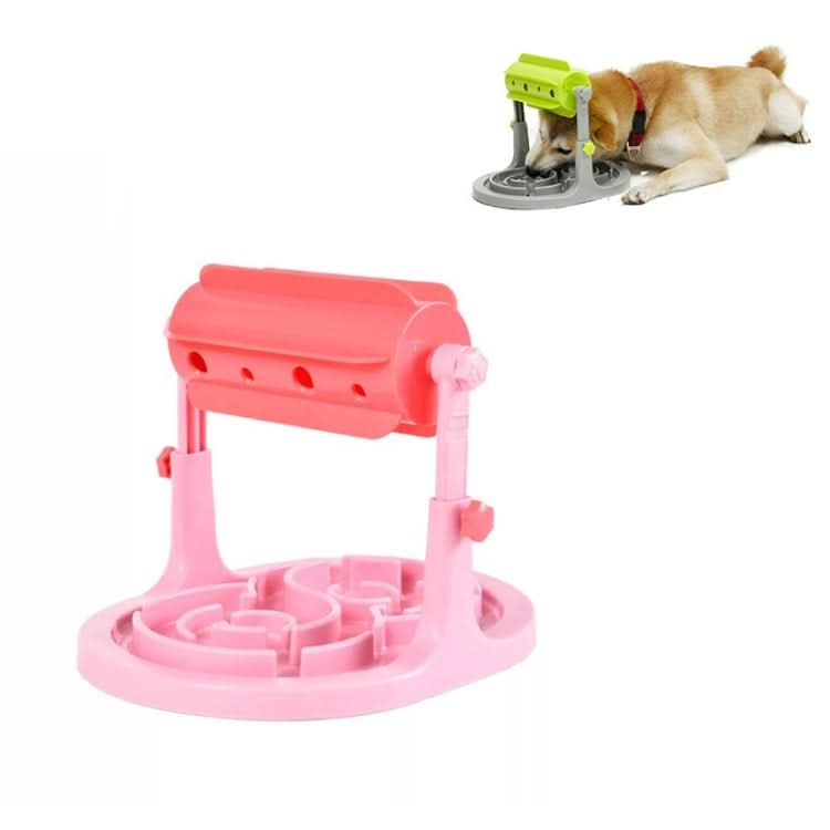 Pet Supplies Cats and Dogs Food Bowl Toy Drum Type Food Leaker Adjustable Food Utensils - Reluova