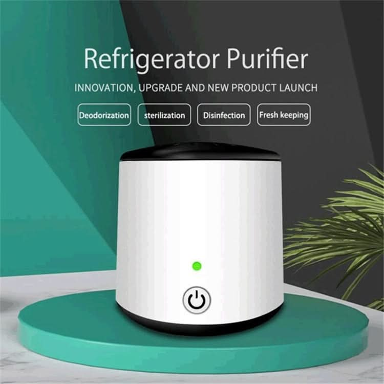 ZC-168 Refrigerator Car Active Oxygen  Ozone Disinfection Sterilization Deodorization Purification Mini Air Purifier Reluova