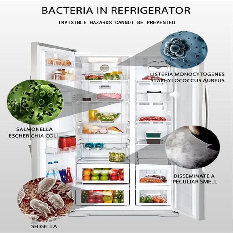 ZC-168 Refrigerator Car Active Oxygen  Ozone Disinfection Sterilization Deodorization Purification Mini Air Purifier Reluova