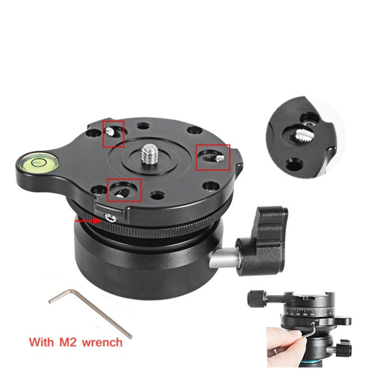 BENXIN DY-60N Universal Horizontal Adjustment Base Panoramic Pan-tilt SLR Camera Adjustment Table Hemispherical Base My Store