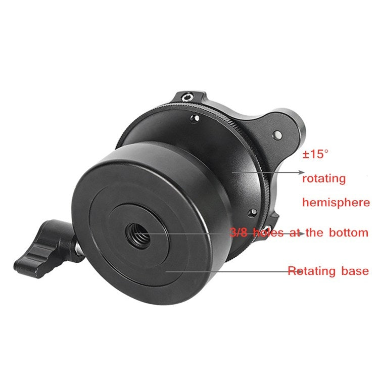 BENXIN DY-60N Universal Horizontal Adjustment Base Panoramic Pan-tilt SLR Camera Adjustment Table Hemispherical Base My Store